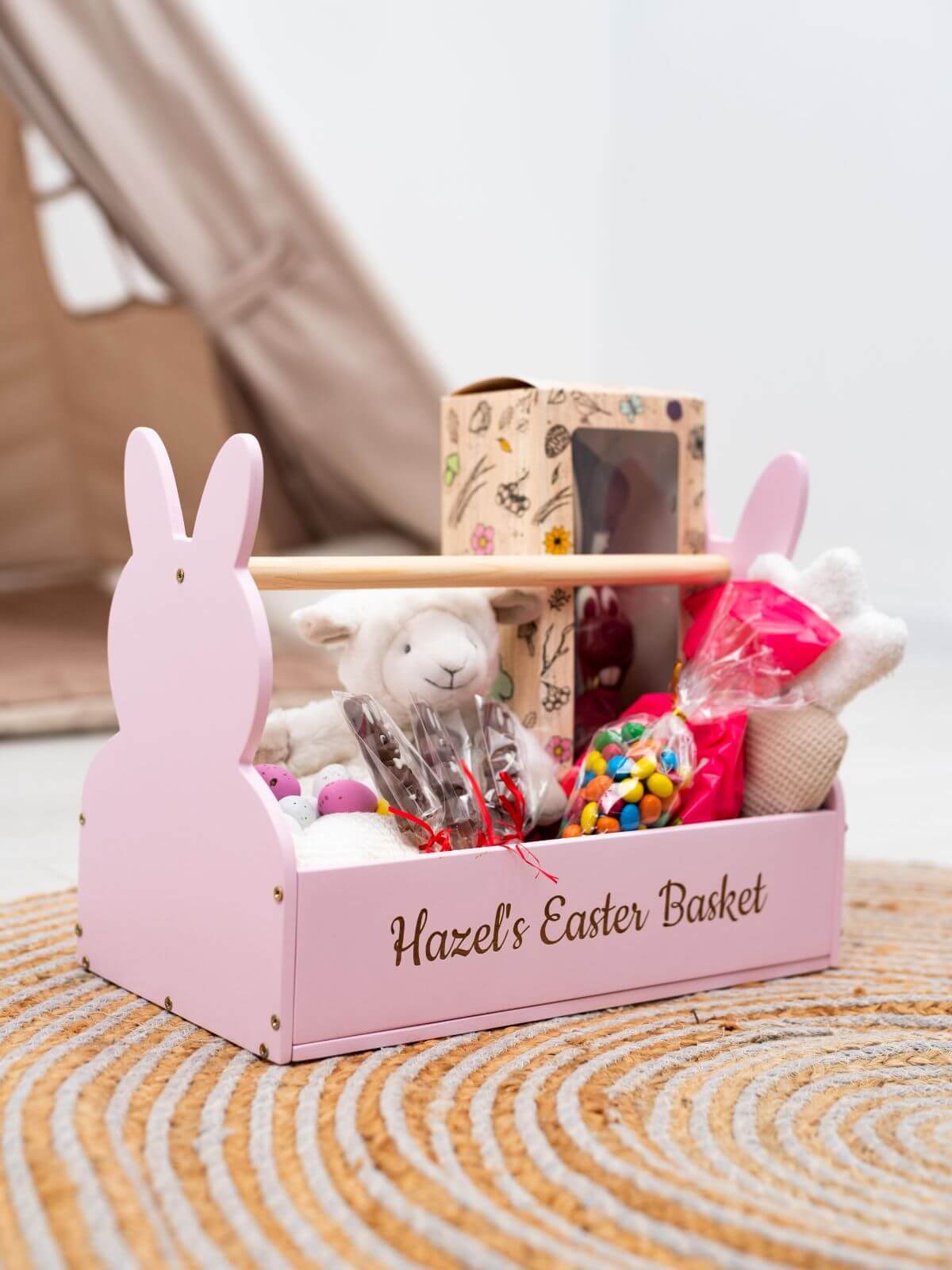 Personalisierter Osterkorb für Babys