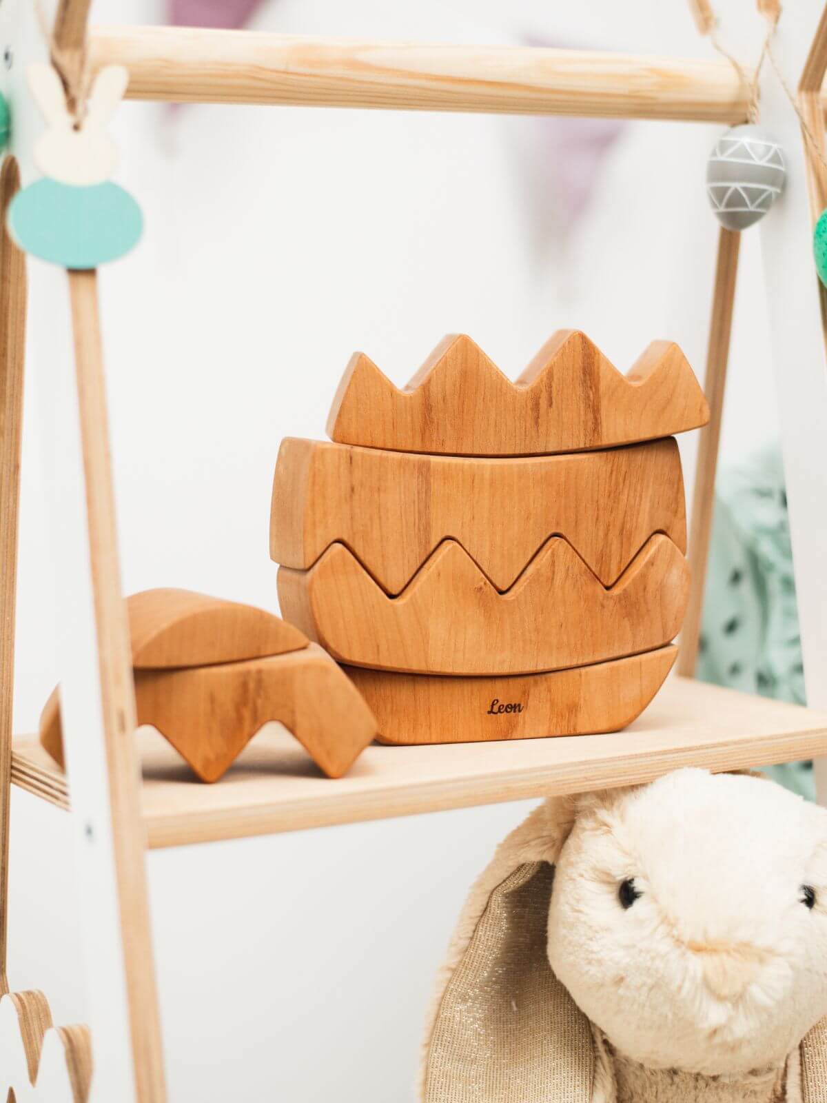 Holzkaninchen Stapler