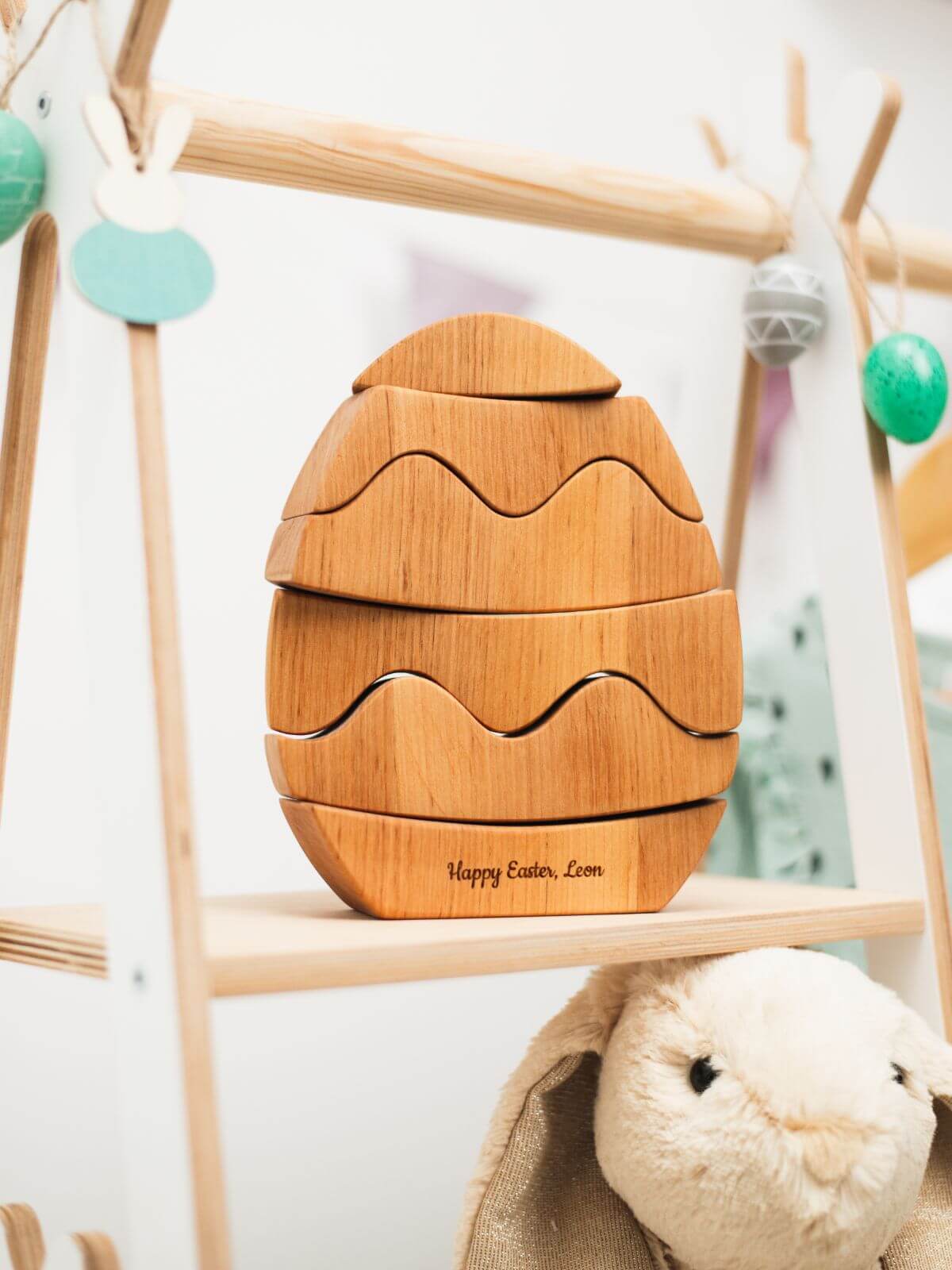 Holzkaninchen Stapler