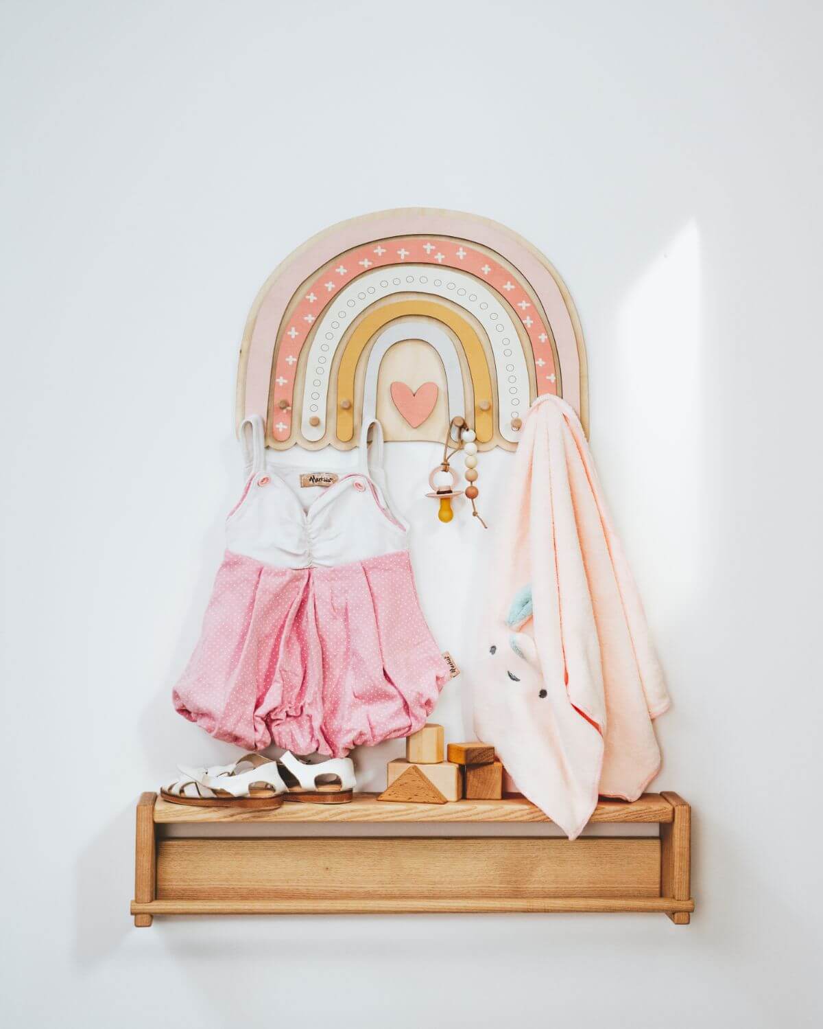 Regenbogen Kinderzimmer Wandhänger