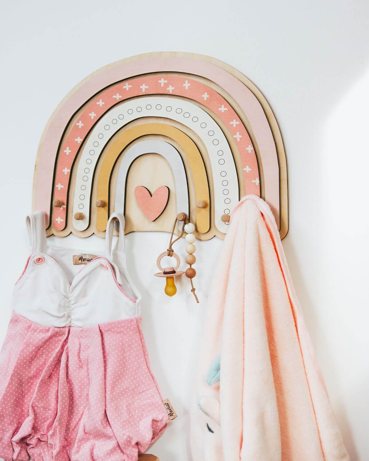 Regenbogen Kinderzimmer Wandhänger
