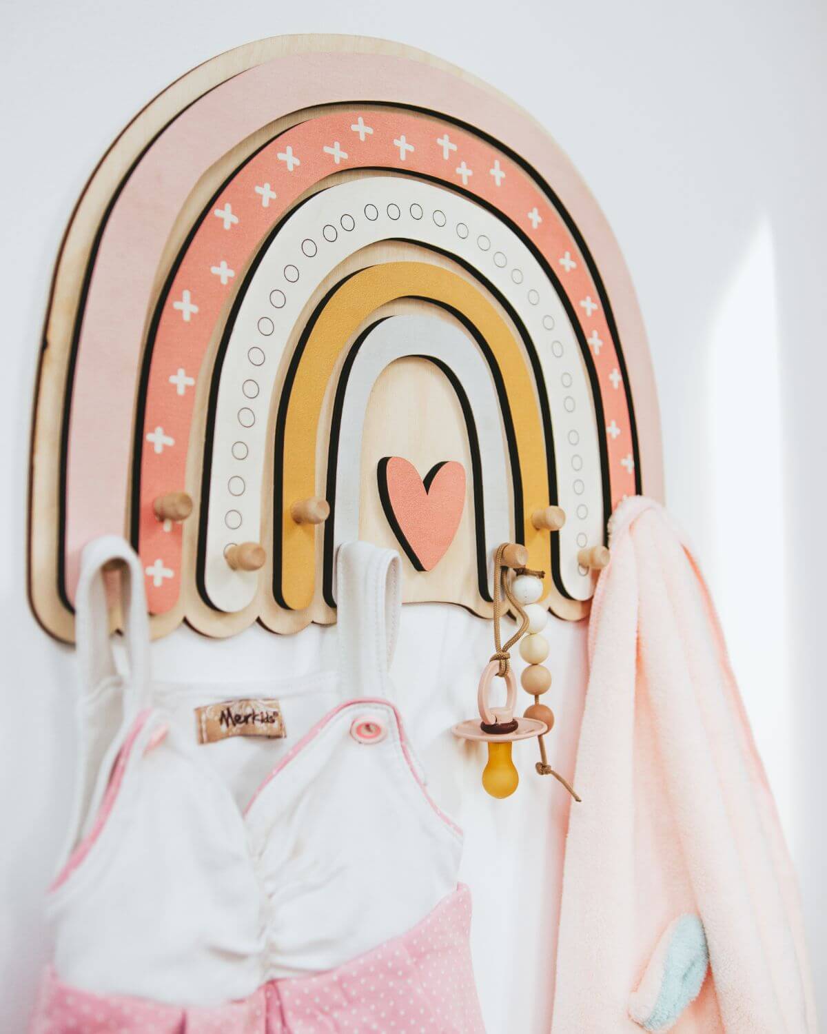 Regenbogen Kinderzimmer Wandhänger