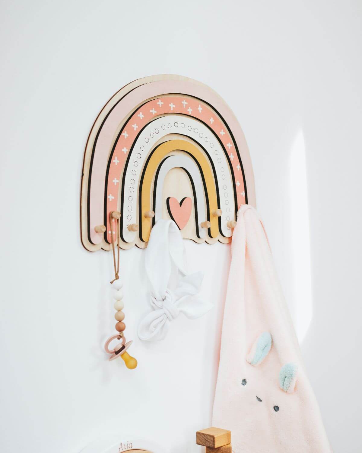 Regenbogen Kinderzimmer Wandhänger