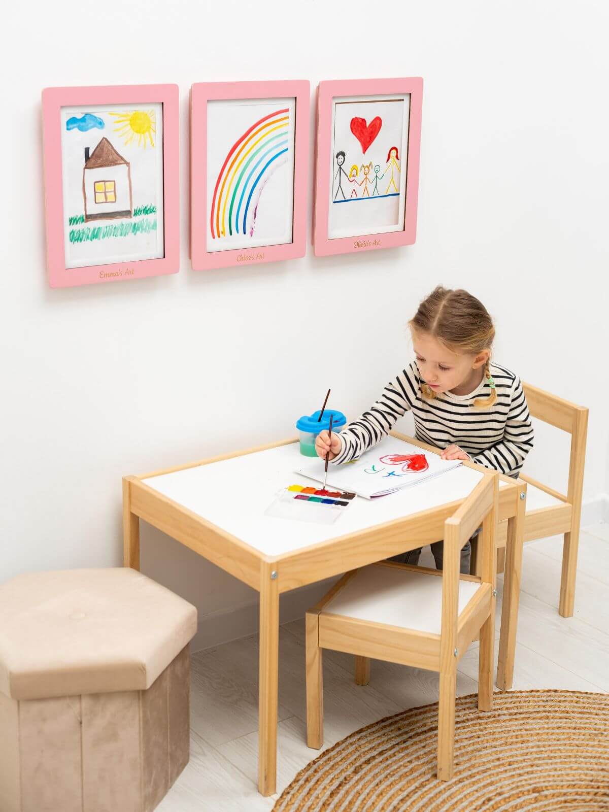 Kunstwerk Anzeige Rahmen