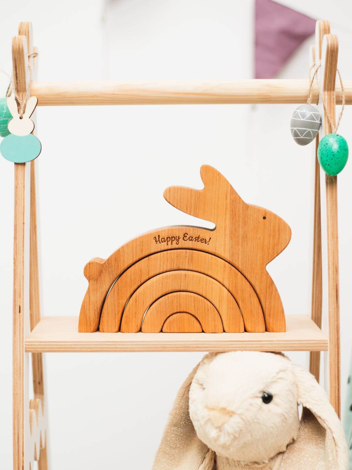 Holzkaninchen Stapler