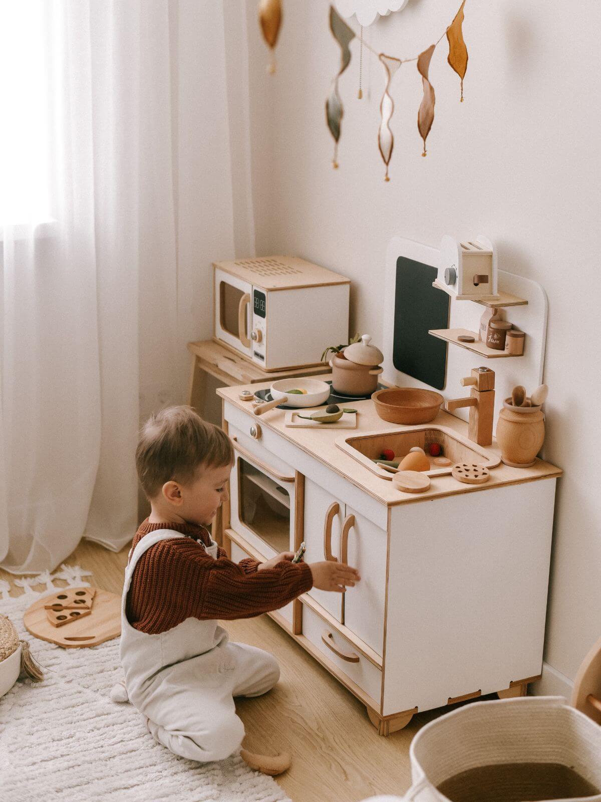 Weiße Spielküche